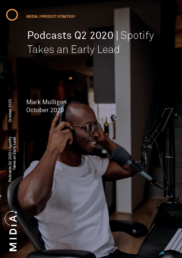 Cover image for Podcasts Q2 2020: Spotify takes an early lead