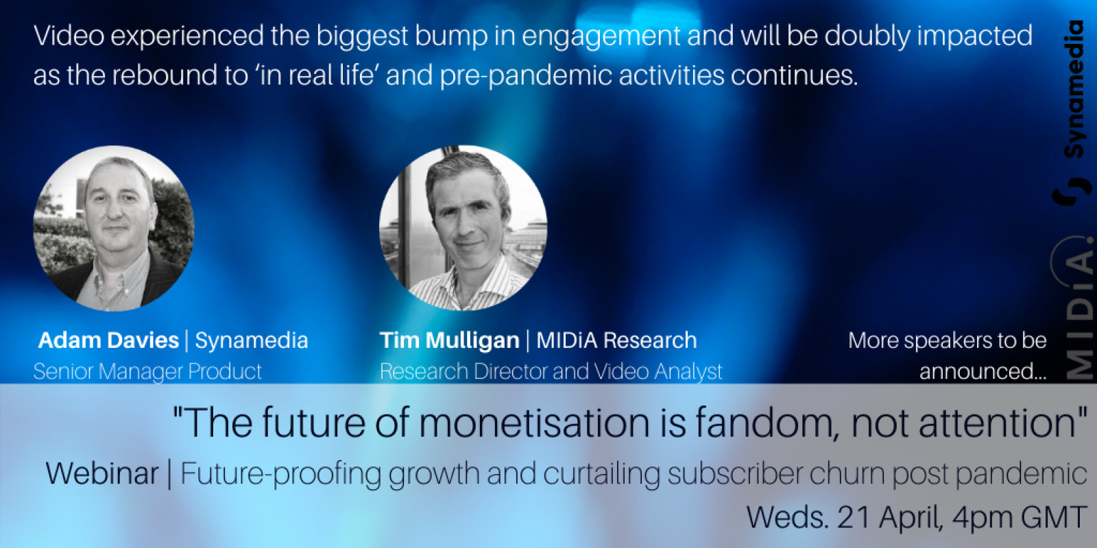 Cover image for Webinar April 21-22: the future is monetising fandom, not attention