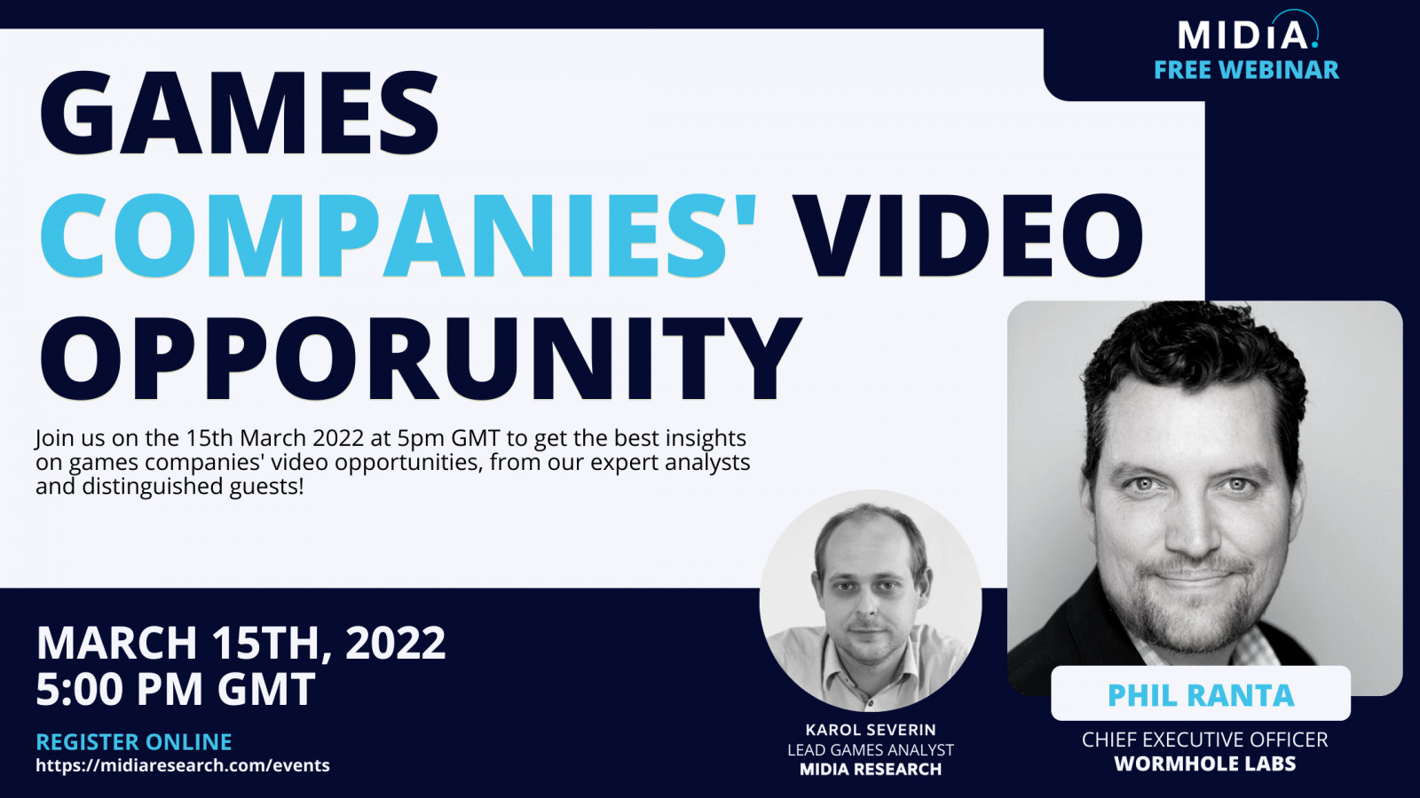 Cover image for Webinar: Games companies’ video opportunity