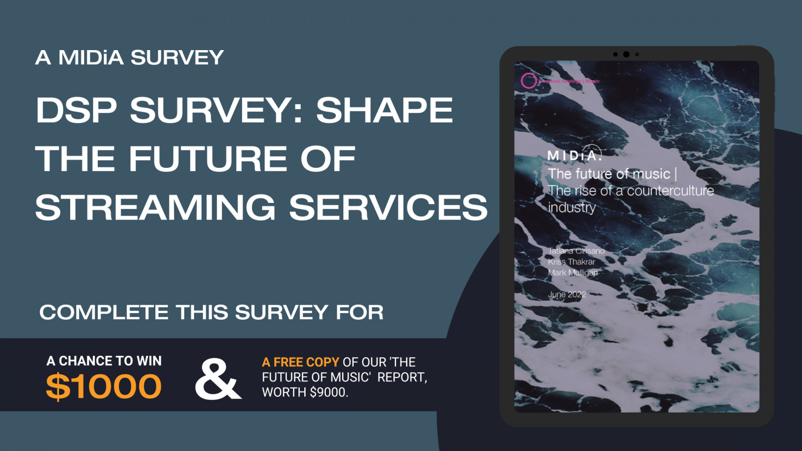 Cover image for Help shape the future of streaming services — calling all artists, podcasters, and executives