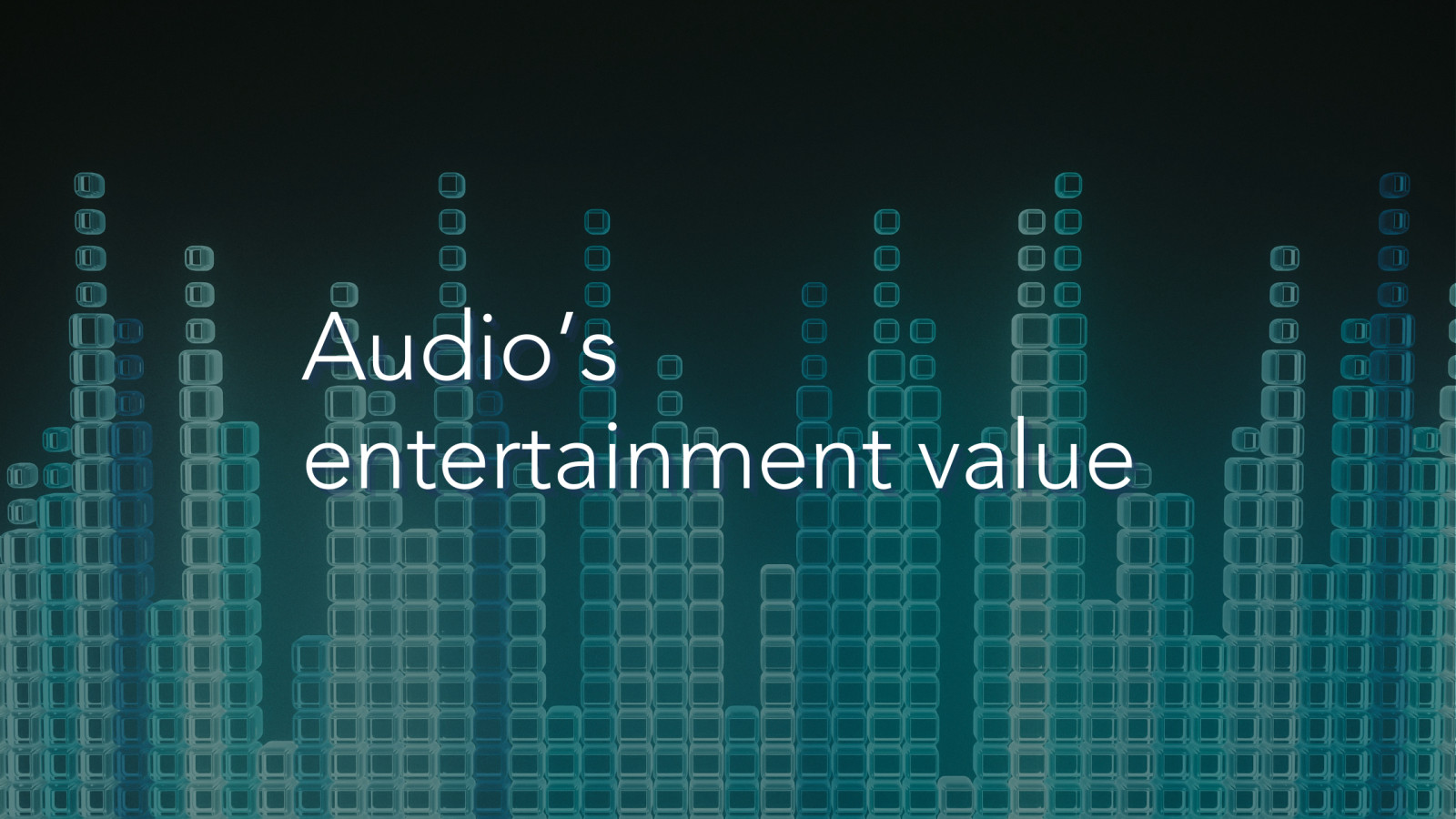 Cover image for The audio listener is too valuable for the music industry to ignore