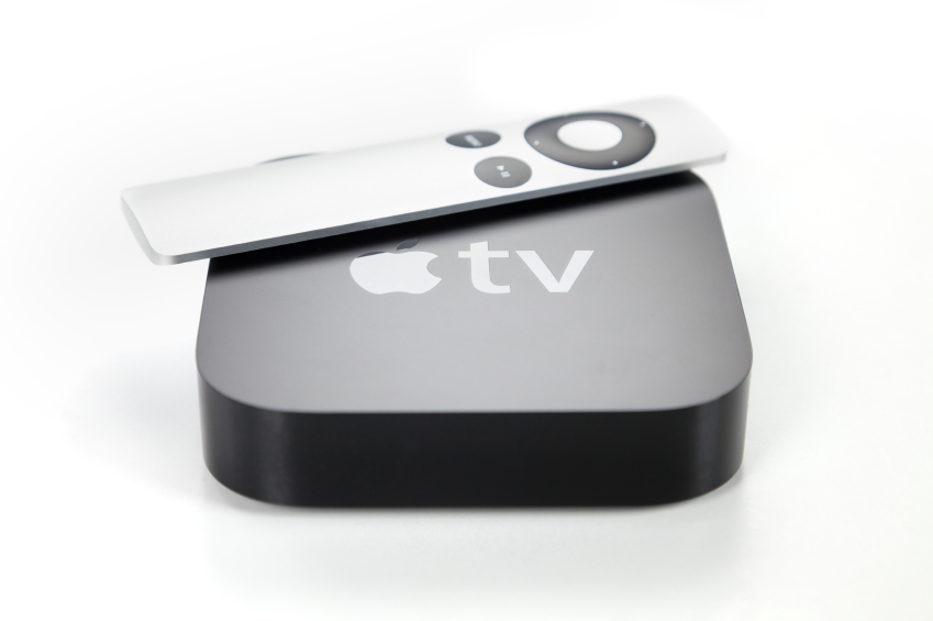 Second generation Apple TV and remote control