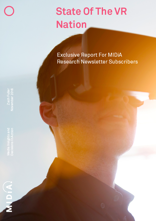 Cover image for Black Friday Offer: Free MIDiA VR Report