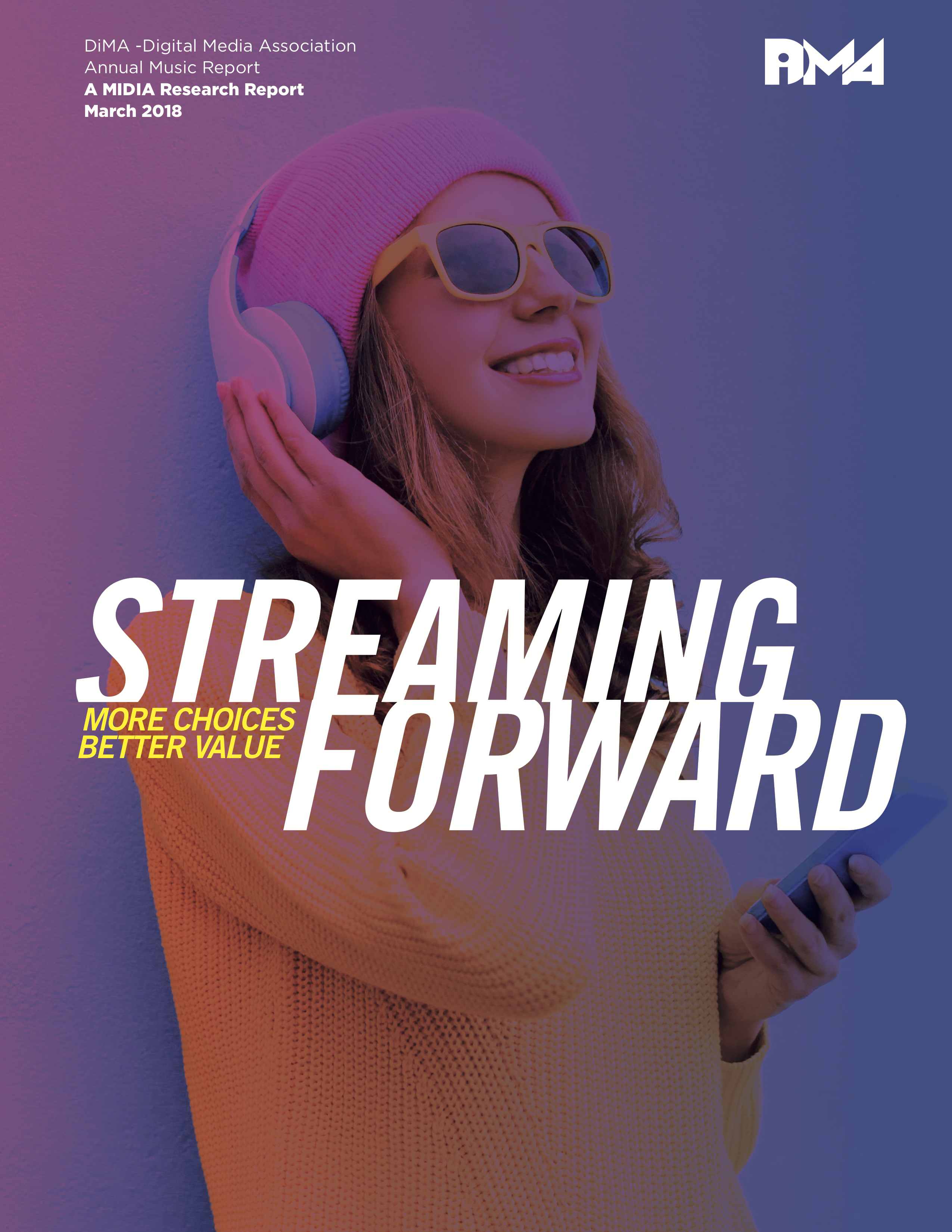 Cover image for Free Report: Digital Music Is Streaming Forward