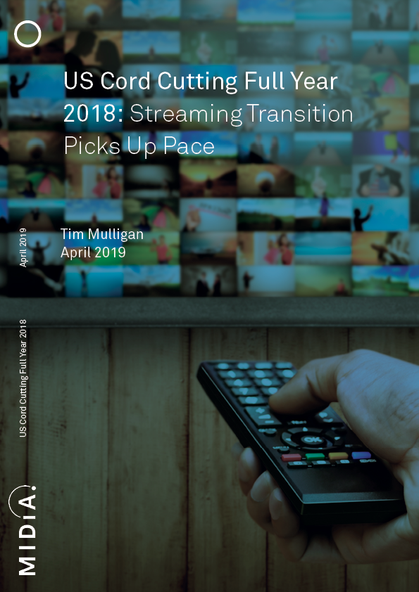 Cover image for US Cord Cutting Full-Year 2018: Transition Uptake