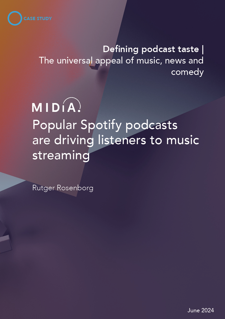 Cover image for Popular Spotify podcasts are driving listeners to music streaming