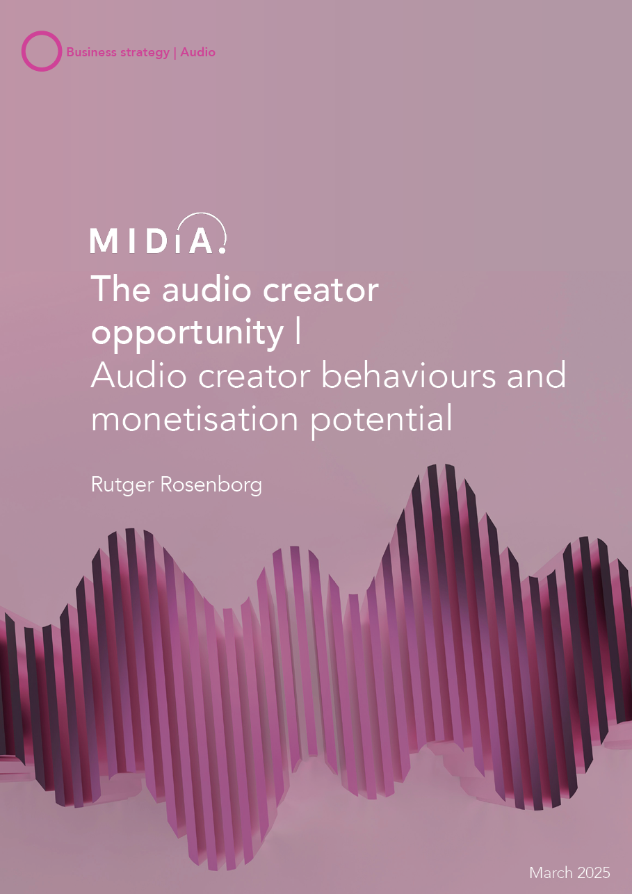 Cover image for The audio creator opportunity Audio creator behaviours and monetisation potential